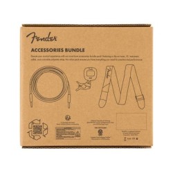 Kit accesorios Fender cable/afinador/correa