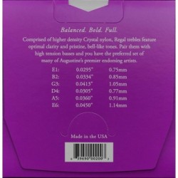 Jgo cuerdas Augustine Blue Classic high/high | MÚSICA BILBAO
