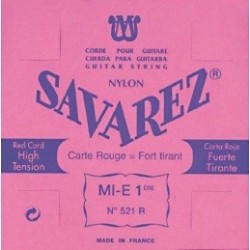 JUEGO DE CUERDAS SAVAREZ CARTA ROJA 520R