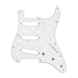 Golpeador Fender Strat SSS11 4c blanco perlado