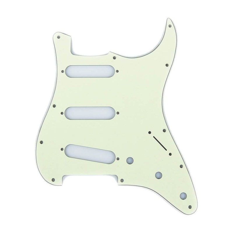 Golpeador Fender Strat SSS11 3c verde menta