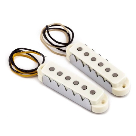 Jgo pastillas Pure Vintage Fender 65 Jaguar blanco