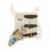 Golp. Strat Eric Johnson Fender SSS11 parchment