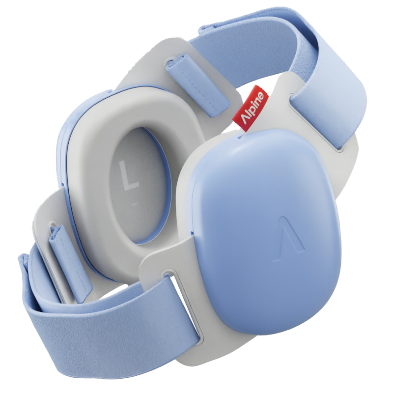 CASCOS PROTECCIÓN RUIDOS MUFFY BABY AZUL | MÚSICA BILBAO