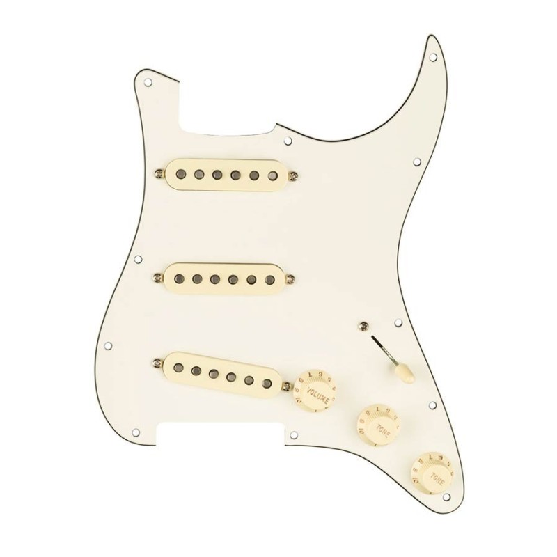 Golpeador SSS 11 Fender 57/62 parchment