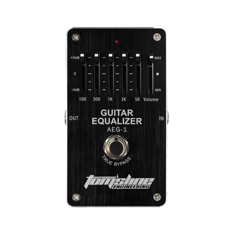 PEDAL GUITARRA ELÉCTRICA TOMSLINE EQ 5 BANDAS AEG-1 | MÚSICA BILBAO