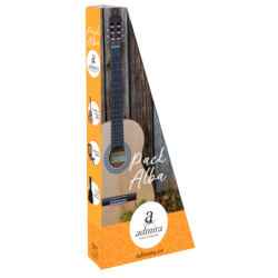 PACK DE GUITARRA CLÁSICA ADMIRA ALBA 3/4 SERIE INICIACIÓN | MÚSICA BILBAO