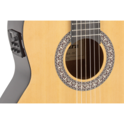 GUITARRA CLASICA ADMIRA SARA 4/4 ELECTRIFICADA CON CUTAWAY SERIE INICIACIÓN BRILLO | MÚSICA BILBAO