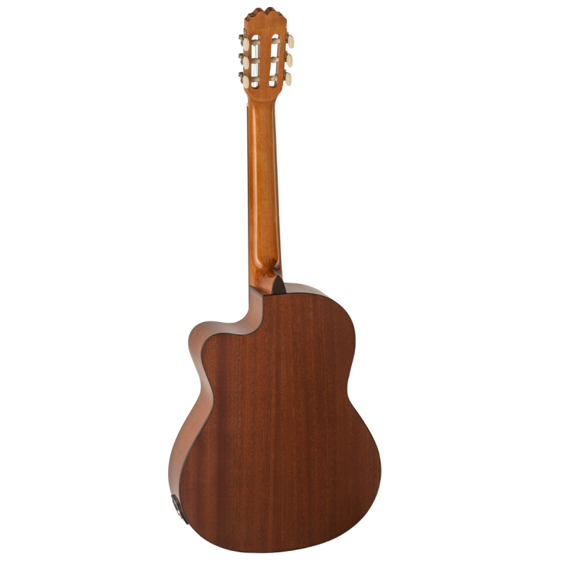 GUITARRA CLÁSICA ADMIRA ALBA 4/4 ELECTRIFICADA CON CUTAWAY ZURDA SERIE INICIACIÓN BRILLO | MÚSICA BILBAO