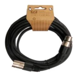 CABLE TGI PARA MICRÓFONO XLR-XLR HEMBRA 10M