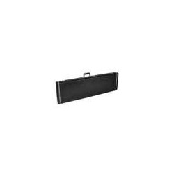 Estuche Deluxe Fender bajo mold. negro