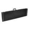 Estuche Deluxe Fender bajo mold. negro