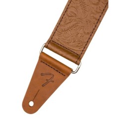 Correa Fender 50mm tooled leather brown