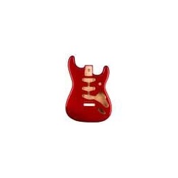 Cuerpo Stratocaster Fender aliso rojo