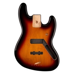 Cuerpo Jazz Bass Fender aliso marrón sunburst