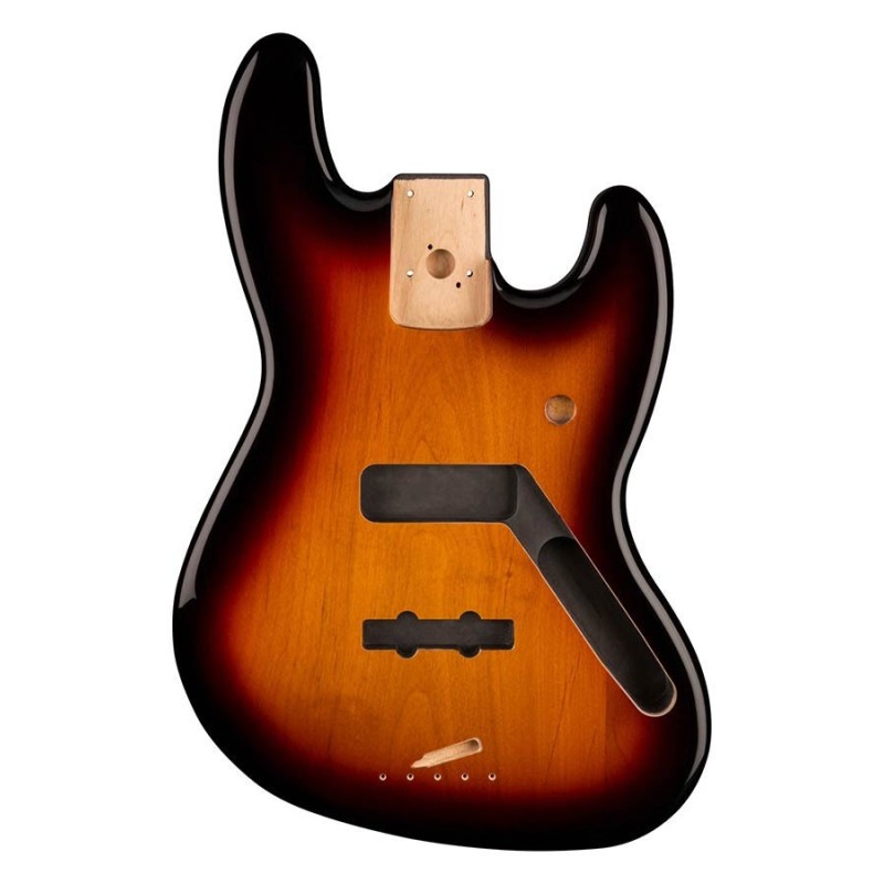 Cuerpo Jazz Bass Fender aliso marrón sunburst