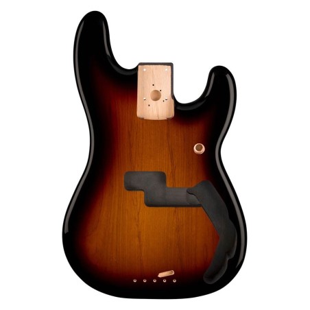 Cuerpo Jazz Bass Fender aliso marrón sunburst