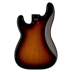 Cuerpo PrBass Fender aliso marrón sunburst