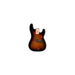 Cuerpo PrBass Fender aliso marrón sunburst