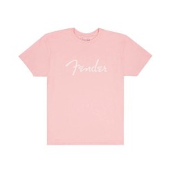 Camiseta Fender en rosa concha S