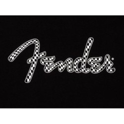 Camiseta Fender cuadros onduladosXXL