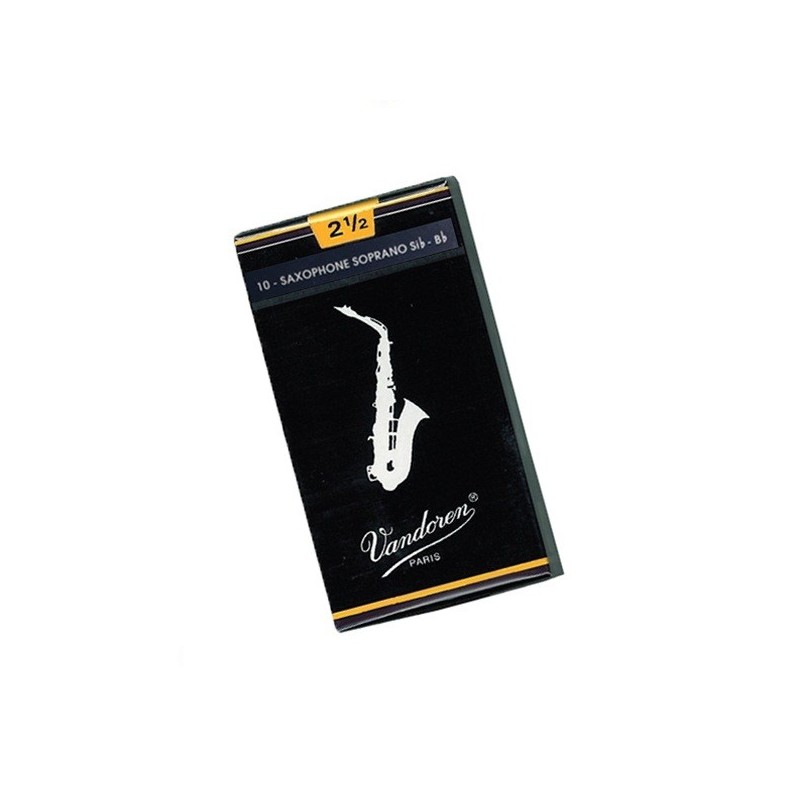 10 CAÑAS VANDOREN DE SAXO SOPRANO   2 1/2