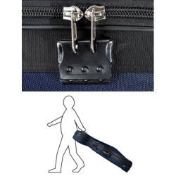 Estuche chelo 4/4 Leonardo espuma 53kg negro