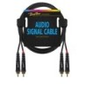 CABLE SEÑAL BOSTON 2x RCA 1.5m | MÚSICA BILBAO