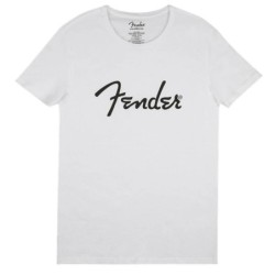 CamCamiseta Fender hombre blanca XXL