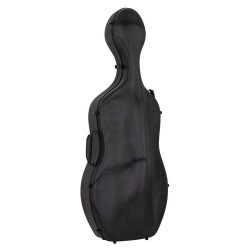 Estuche chelo 4/4 Leonardo PVC sándwich 45kg negro