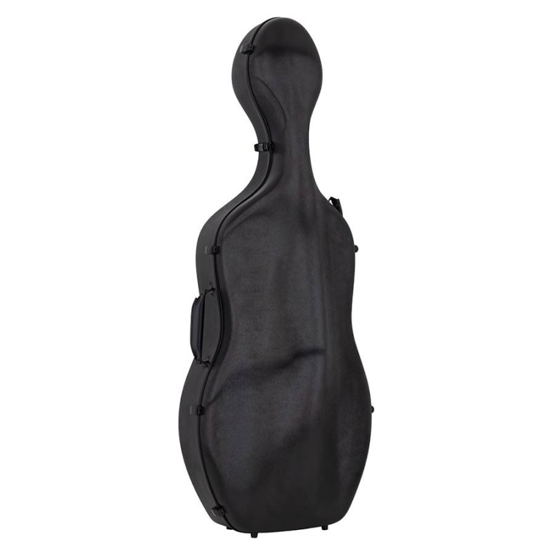 Estuche chelo 4/4 Leonardo PVC sándwich 45kg negro