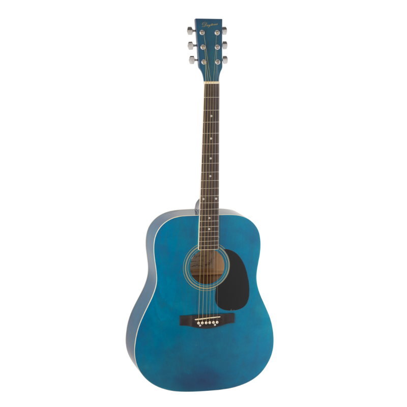 GUITARRA ACÚSTICA DAYTONA A411 AZUL BRILLO | MÚSICA BILBAO