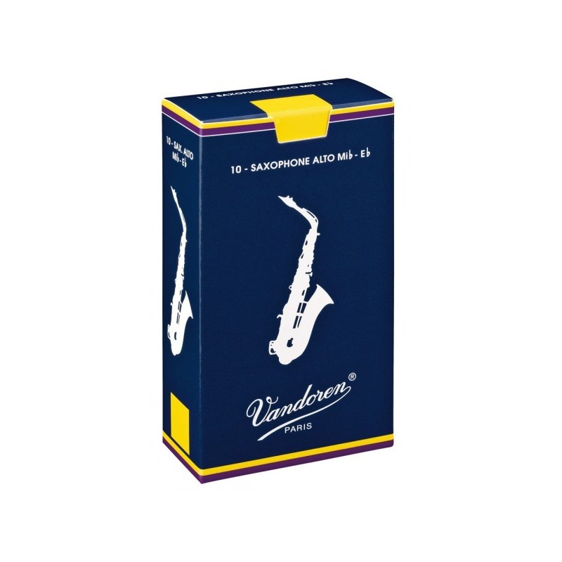 10 CAÑAS VANDOREN DE SAXO ALTO  3 1/2