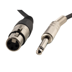CABLE TGI PARA MICRÓFONO JACK-XLR HEMBRA 6M | MÚSICA BILBAO