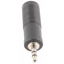 ADAPTADOR JACK STEREO 1/4 HEMBRA-MINI JACK STEREO 3,5 MM A093 | MÚSICA BILBAO