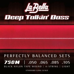 JUEGO DE CUERDAS PARA BAJO DEEP TALKIN´BLACK NYLON LIGHT | Música Bilbao