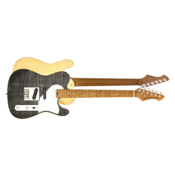 GUITARRA ELÉCTRICA ARIA TC 615-MK2-NASHVILLE NEGRO DIAMANTE TRANSLÚCIDO | MÚSICA BILBAO