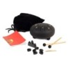 TONGUE DRUM HAYMAN DE 6” DO MAYOR 8 NOTAS NEGRO