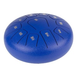TONGUE DRUM HAYMAN DE 10” DO MAYOR 11 NOTAS AZUL