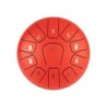 TONGUE DRUM HAYMAN DE 10” DO MAYOR 11 NOTAS ROJO