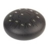 TONGUE DRUM HAYMAN DE 12” DO MAYOR 13 NOTAS NEGRO
