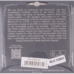 JUEGO DE CUERDAS AQUILA PARA GUITARRA CLÁSICA 37C PERLA TENSIÓN NORMAL | MÚSICA BILBAO