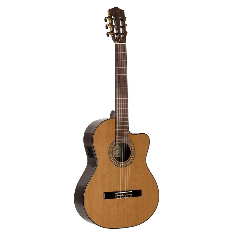 Guit. EC Salvador Cortez cedro macizo/palisa. bri.