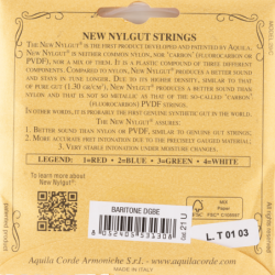 JUEGO DE CUERDAS AQUILA PARA UKELELE BARITONO 21U | MÚSICA BILBAO