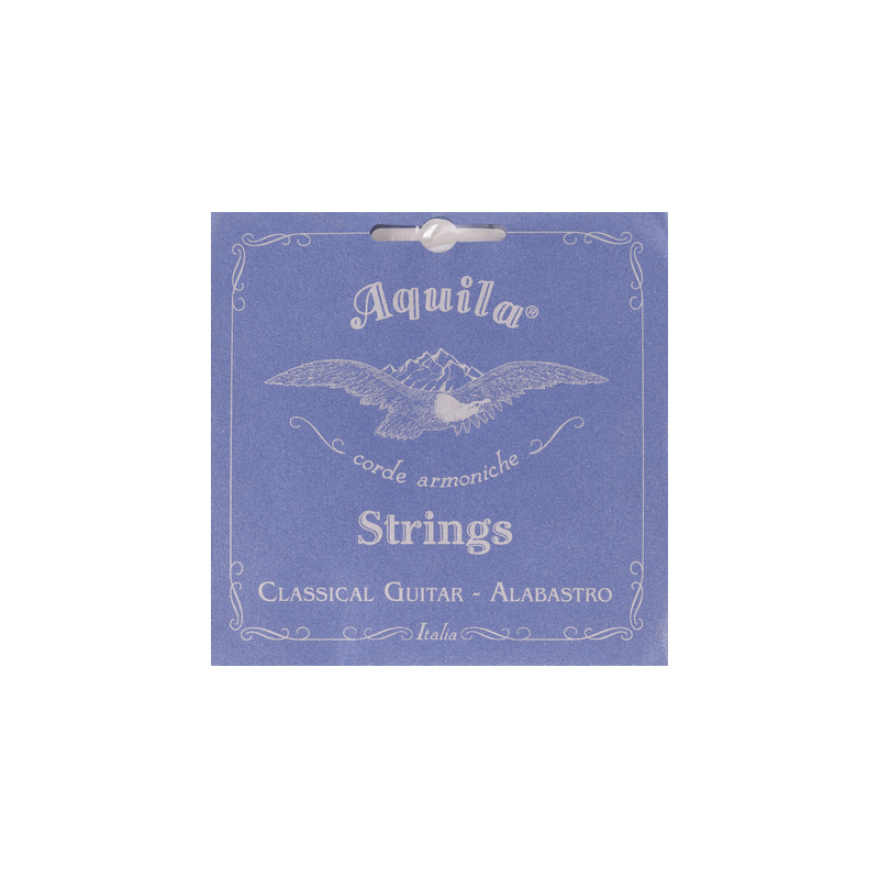 JUEGO DE CUERDAS AQUILA PARA GUITARRA CLÁSICA 20C ALABASTRO TENSIÓN SUPERIOR | MÚSICA BILBAO