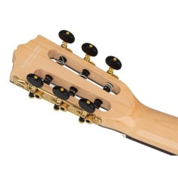 Guit. Salvador Cortez abeto macizo/arce flam. bri.