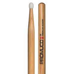 BAQUETAS PROMUCO PREMIUM HICKORY (NOGAL) NYLON 2B | Música Bilbao