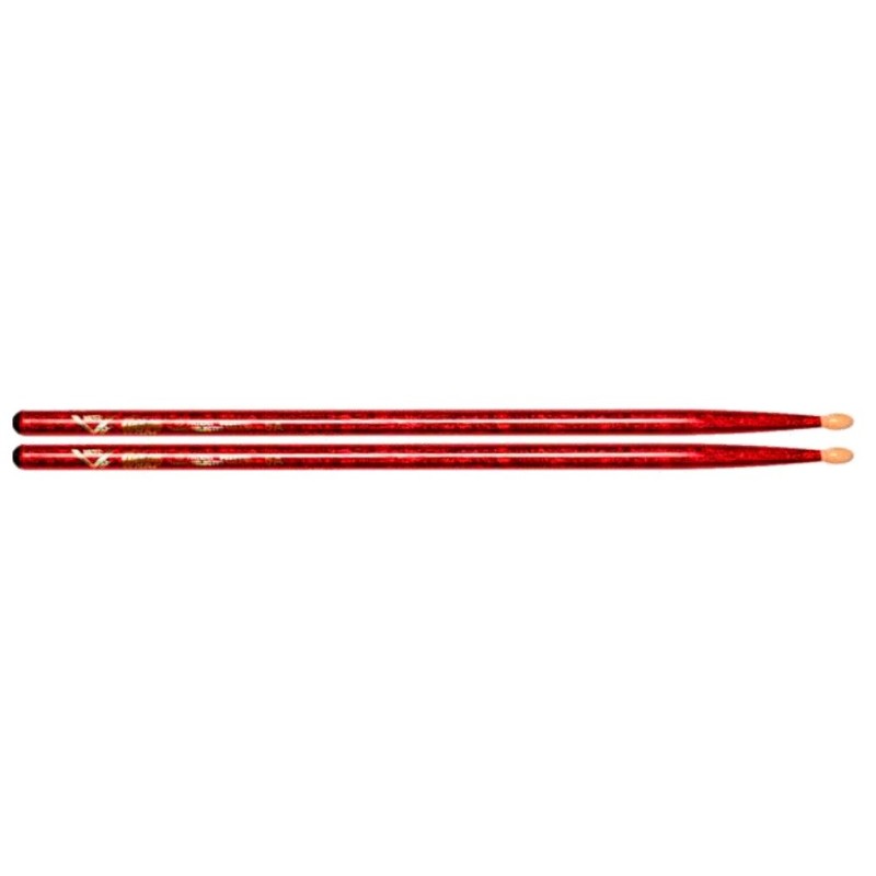 BAQUETAS VATER COLOR WRAP ROJO