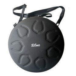 TONGUE DRUM DE 12” UPGRADED PREMIUM LOTUS SERIE 13 NOTAS BLANCO | MÚSICA BILBAO