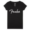Camiseta mujer Fender negro M | MÚSICA BILBAO